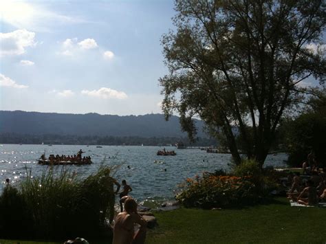 Beach Day on Lake Zurich — Swiss Lark