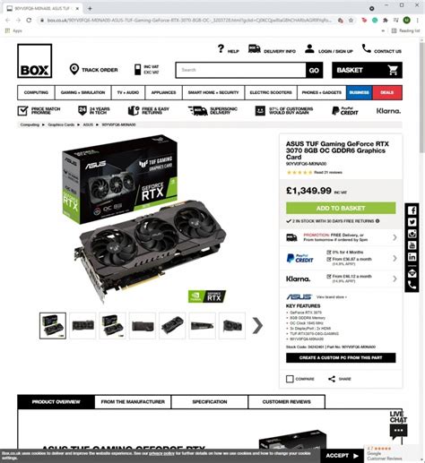 RTX 3070 Ti Stock Disappears as Retailers Push Overpriced RTX 3060/3070 graphics cards - OC3D