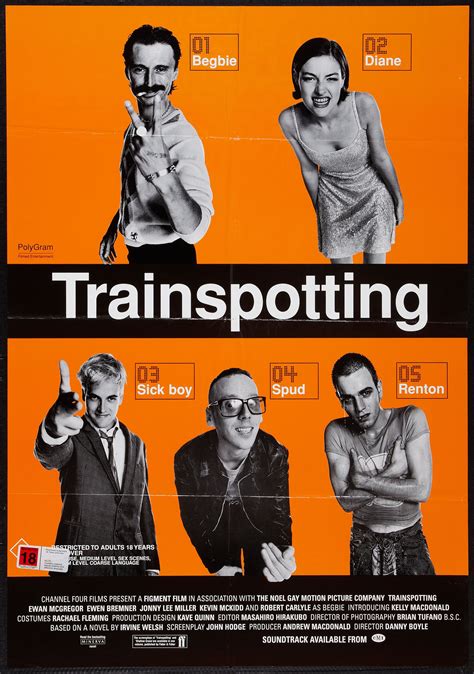 Trainspotting (1996) Vintage Films, Film Posters Vintage, Vintage Toys, Robert Carlyle, Ewan ...