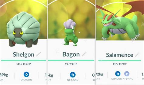 Can Shiny Salamence appear in Pokemon GO?