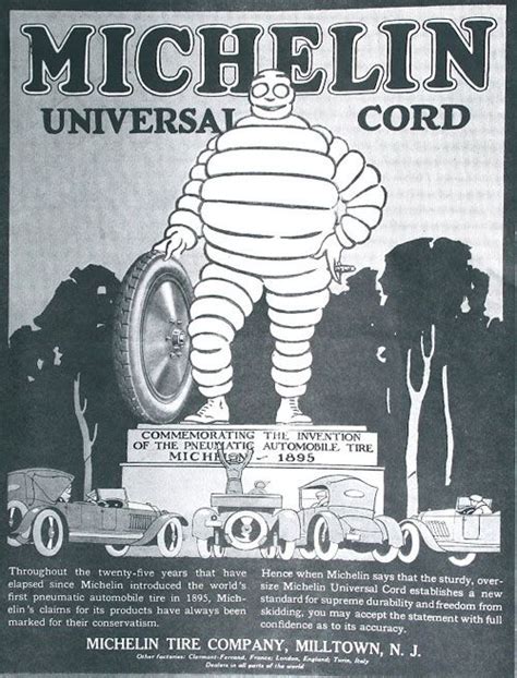 The birth of Bibendum, the Michelin Man | Logo Design Love | Michelin ...