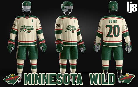 Minnesota Wild third jersey design : r/hockeyjerseys