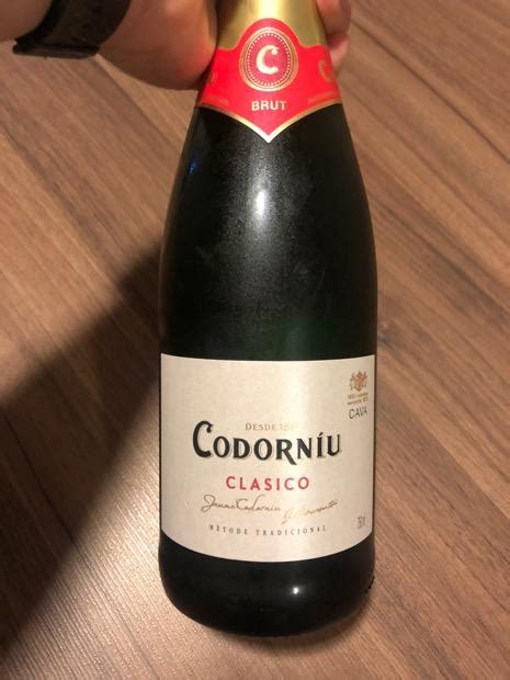 2018 Codorníu Cava Brut Clasico, Spain, Cava - CellarTracker