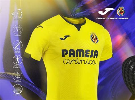 Joma's new 2023/24 home kit for Villarreal CF!