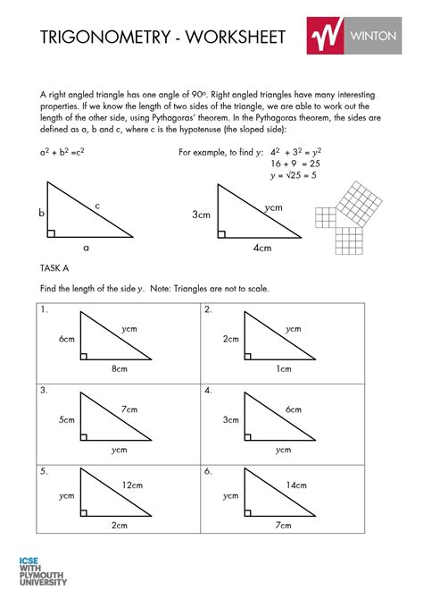 48 Pythagorean Theorem Worksheet with Answers [Word + PDF]