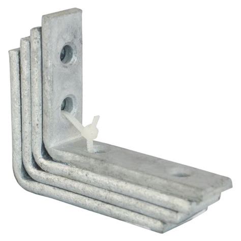 Carinya 75 x 50 x 20 x 4mm Galvanised Angle Bracket - 4 Pack - Bunnings ...