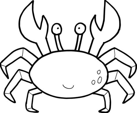 Crab Coloring Pages