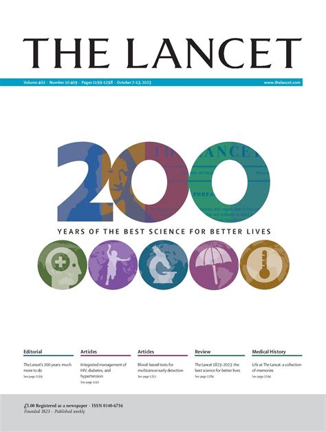 200 years of The Lancet. - The Lancet - OncoDaily