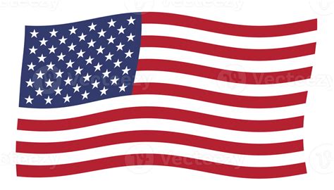 American Flag of United States of America flying in the wind 8541726 PNG