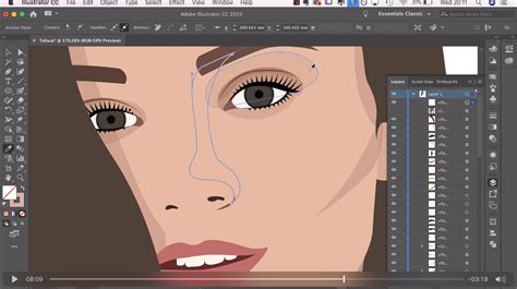 How To Make A Vector Portrait | Adobe Illustrator Tutorial — Alice ...