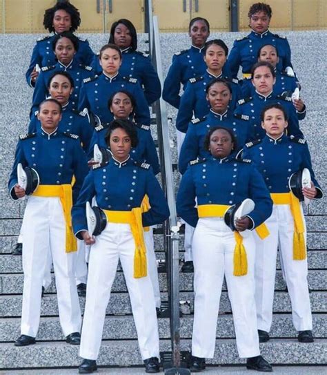 Black Women, 2019 graduates of the United States Air Force Academy ...