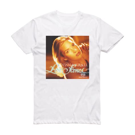 Diana Krall Love Scenes 2 Album Cover T-Shirt White – ALBUM COVER T-SHIRTS