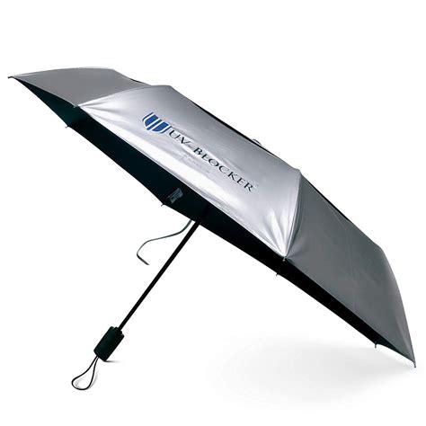 UV-Blocking Compact Sun Protection UV Umbrella - Handheld Portable Beach Umbrellas Provide UPF ...