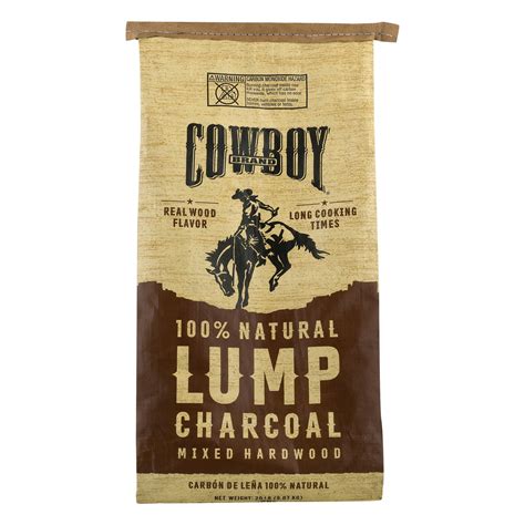 Buy Cowboy 20LB All Natural Long Lasting Hardwood Lump Charcoal Online at Lowest Price in Ubuy ...