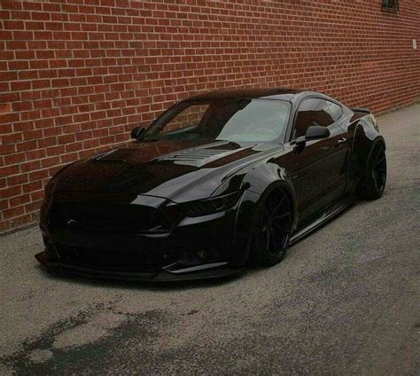 Blacked Out Ford Mustang