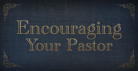 Encouragement from a Pastor’s Perspective | Programs | Revive Our Hearts