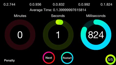 Rubiks cube timer app - loxared