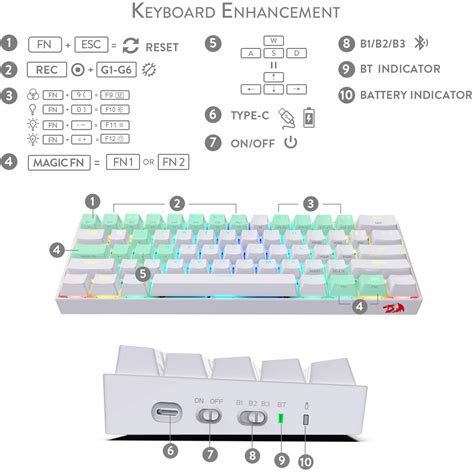 Redragon Keyboard Manual