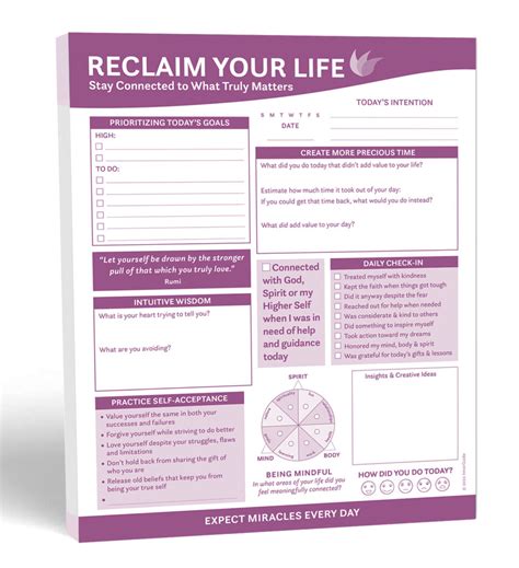 Reclaim Your Life – Stay Connected to What Truly Matters 8"x10 ...