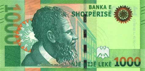 Albania new 1,000-lek note (B324a) confirmed – BanknoteNews