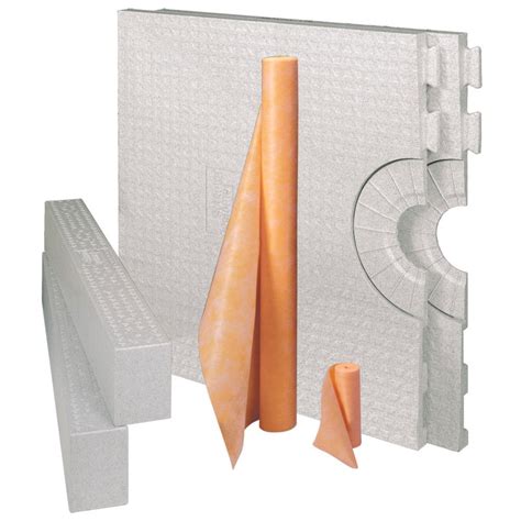 Shop Schluter Systems Kerdi White Styrene Shower Kit at Lowes.com