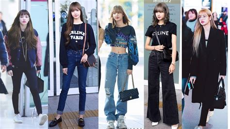 Blackpink Lisa Airport Fashion [ k-Star ] - YouTube