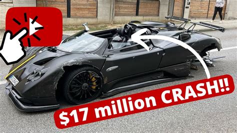 $17 million Pagani Zonda Crashes in Croatia during supercar event. See ...