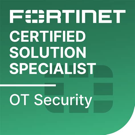 Fortinet Certified Solution Specialist OT Security - Credly