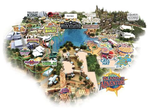 Printable Universal Studios Orlando Map - Templates Printable Free