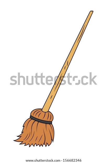 Broom Clip-art Vector Stock Vector (Royalty Free) 156682346 | Shutterstock