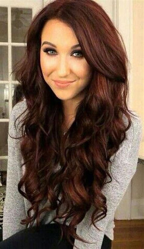 52+ Unique Dark Brown Hair Color Highlights - Outfits Styler #redhaircolor | Hair color auburn ...