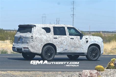 2025 Nissan Armada Spied As Chevy Tahoe, GMC Yukon Rival