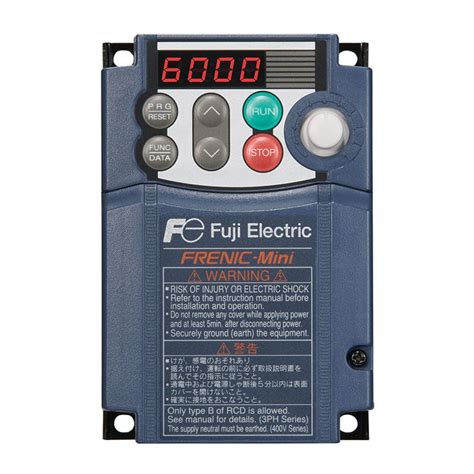 FRENIC-Mini - Compact Inverter Drive - Mini C2 | Fuji Electric Corp. of ...