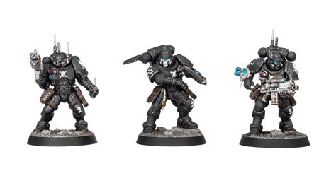 Showcase: Raven Guard Phobos Strike Team Kill Team » Tale of Painters