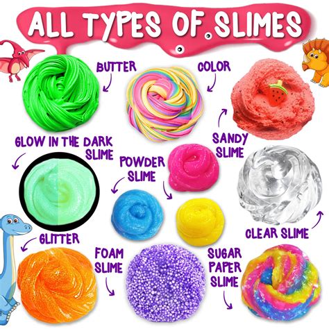 Types of Slime – Smile Slimes