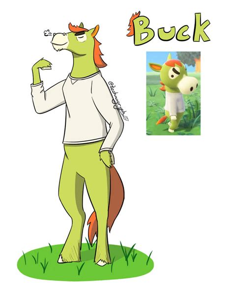 Animal Crossing ~ Buck by technogryph on DeviantArt