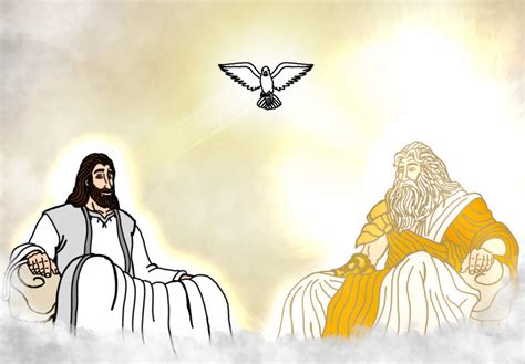 God the Father Jesus Christ and the Holy Spirit by JManTheAngel2 on DeviantArt