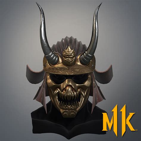 ArtStation - Shao Kahn Mask (Mortal Kombat 11 Gears)