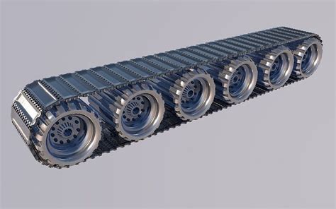 Tank wheels 3D model | CGTrader