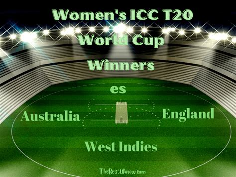 Winners of Women’s ICC T20 World Cup | TheBestUKnow