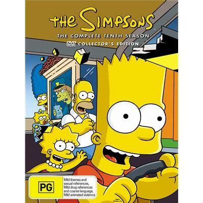 Simpsons, The - Season 10 4 DVD | JB Hi-Fi | The simpsons, Simpson ...