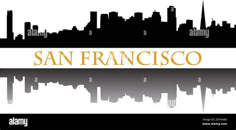 San Francisco skyline Stock Vector Image & Art - Alamy