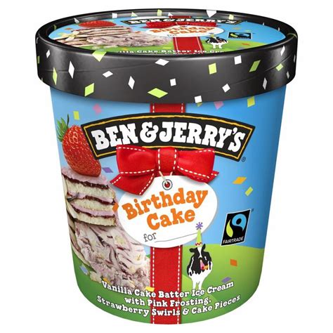 Ben & Jerry's Birthday Cake 500ml - Centra