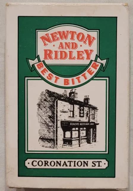 CORONATION STREET - Newton and Ridley Playing Cards $8.95 - PicClick