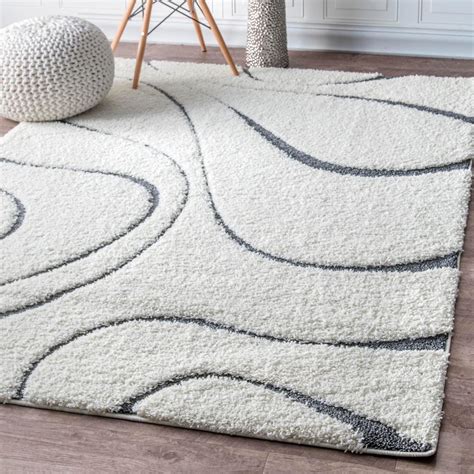 Grey And White Wool Rug at Rebecca Walker blog