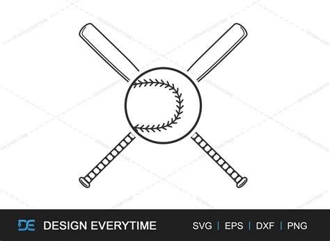 Baseball Vector SVG - Sports Silhouette Graphic by DesignEverytime ...