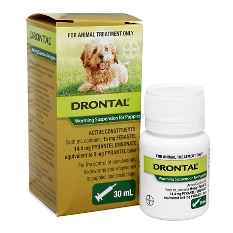 Drontal Puppy Worming Suspension 30ml - vet-n-pet DIRECT