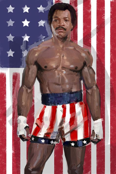 This is an image of Apollo Creed. I selected this representation not ...