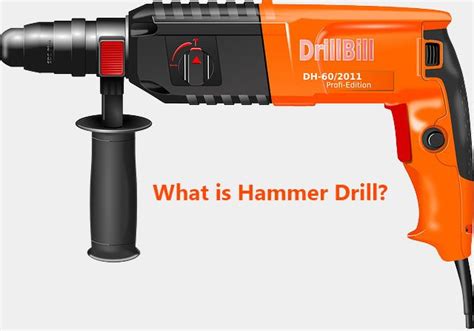 What is Hammer Drill? Hammer drill is a special type of drill that helps to do masonry works ...