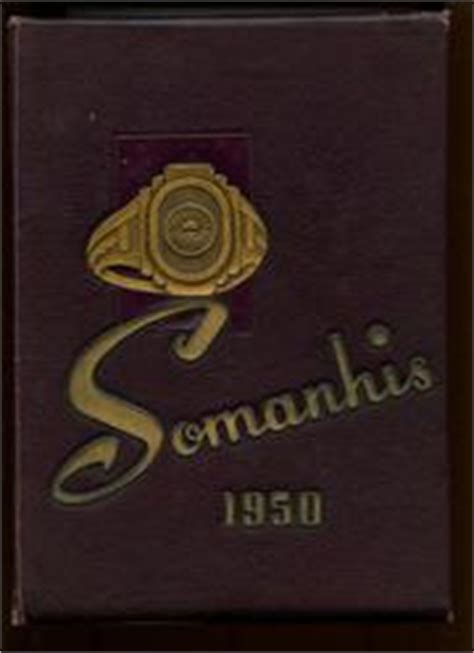 Manchester High School - Somanhis Yearbook (Manchester, CT), Covers 1 - 15